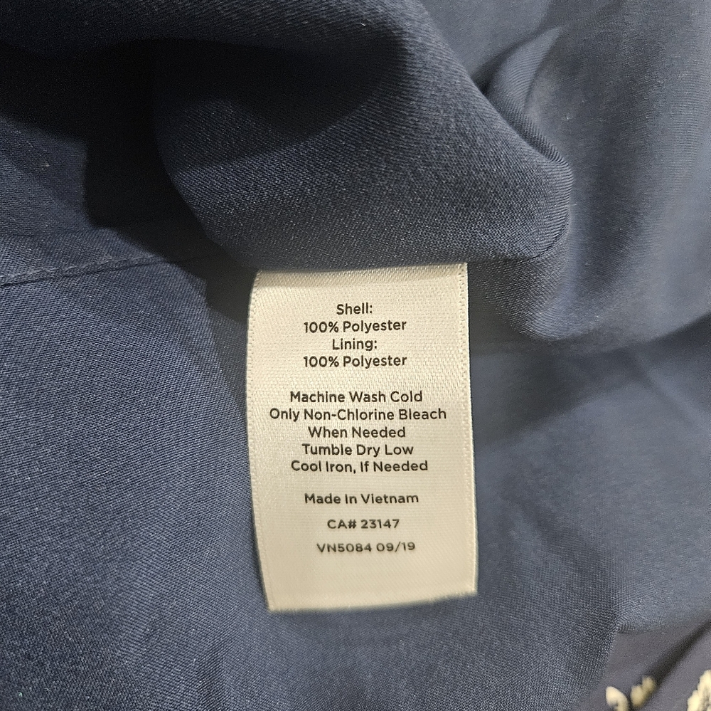 Talbots Women's Pieced Floral Midi Skirt, Blue, Red, White, Lined, Size 8P - Picture 6 of 8